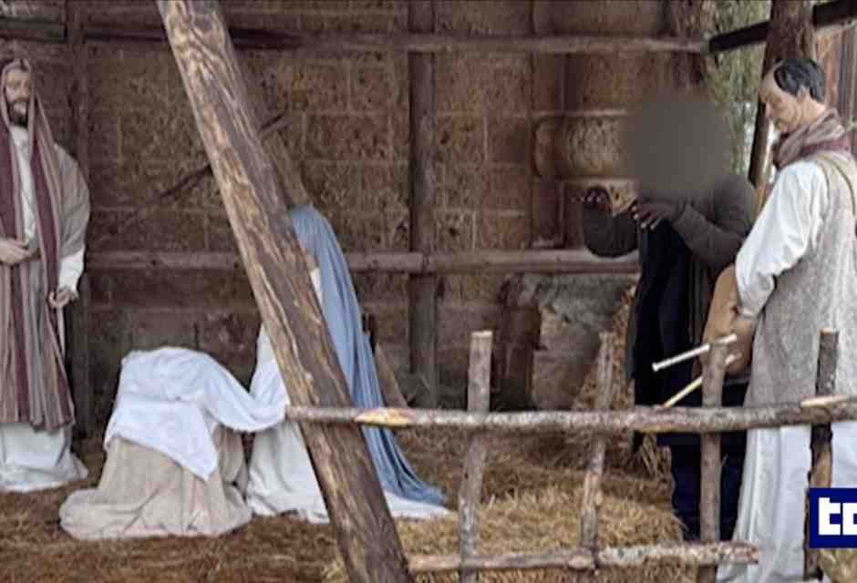 Il presepe natalizio accoglie tutti. Anche un latitante di Galatone