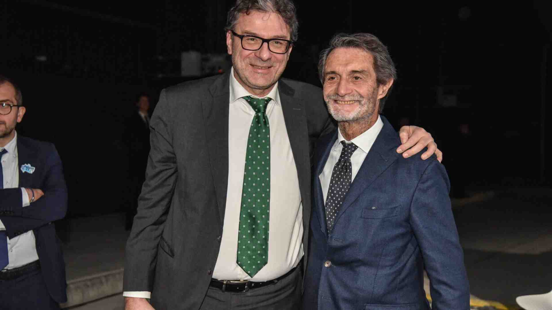 Fontana: "Difendo Giorgetti, il ministro non può essere messo in discussione. Armi a Kyiv? Noi leali”