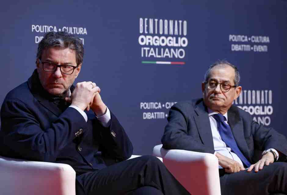L’ex ministro Tria: “Attaccare Giorgetti perché competente? Mi indigna. Chi evoca le manine non ha fortuna”