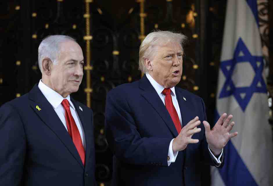 Trump accoglie Netanyahu a Mar-a-Lago