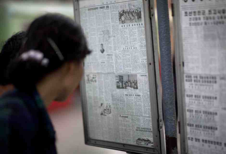 Il giornale della propaganda nordcoreana arriva al Sud, insieme alle minacce