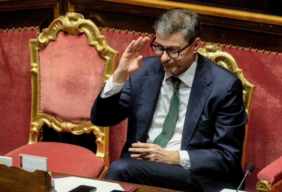 Le pensioni secondo Giancarlo Giorgetti