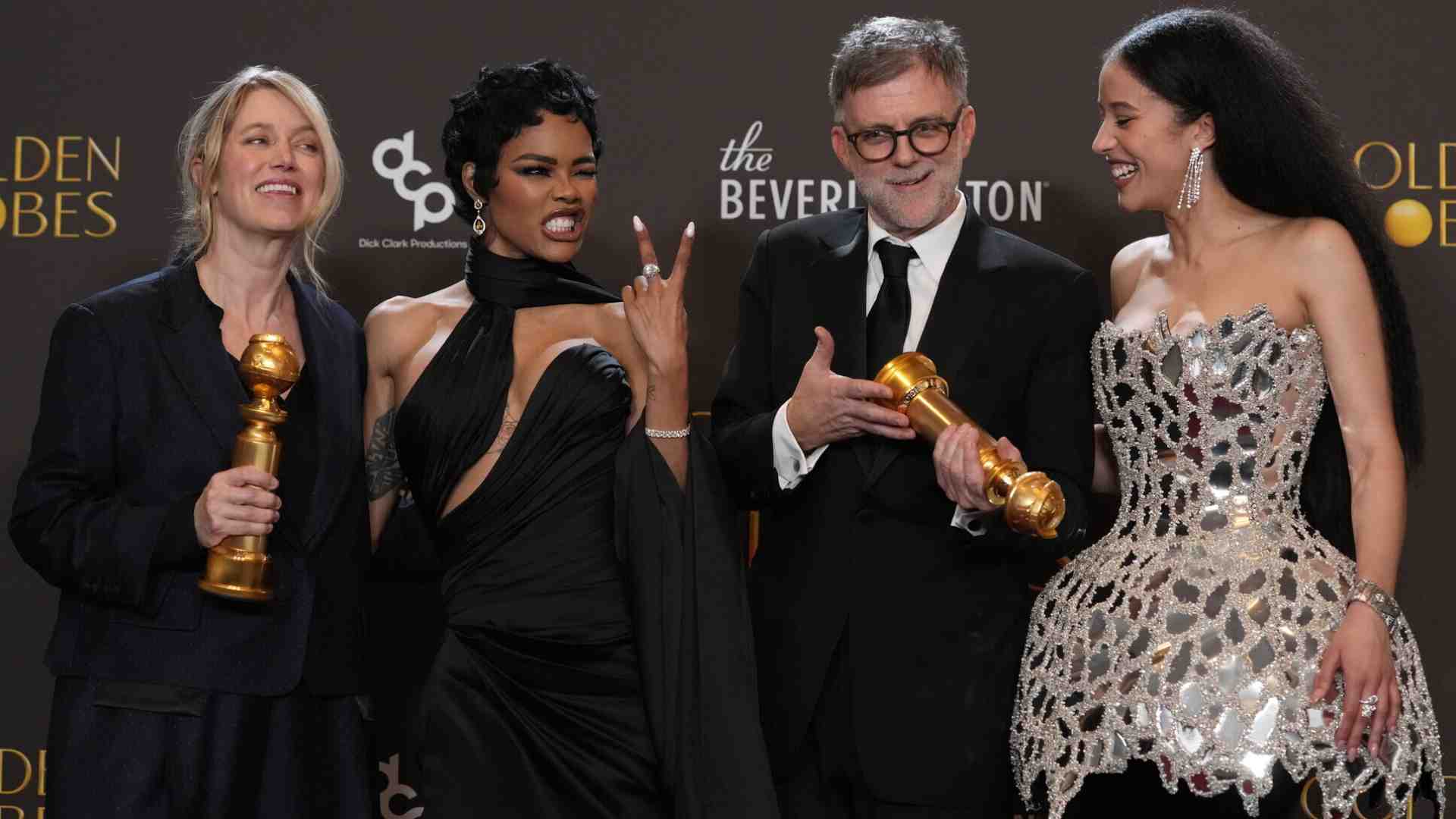 Ai Golden Globe trionfo dei favoriti (che pareggiano) e serie già premiate
