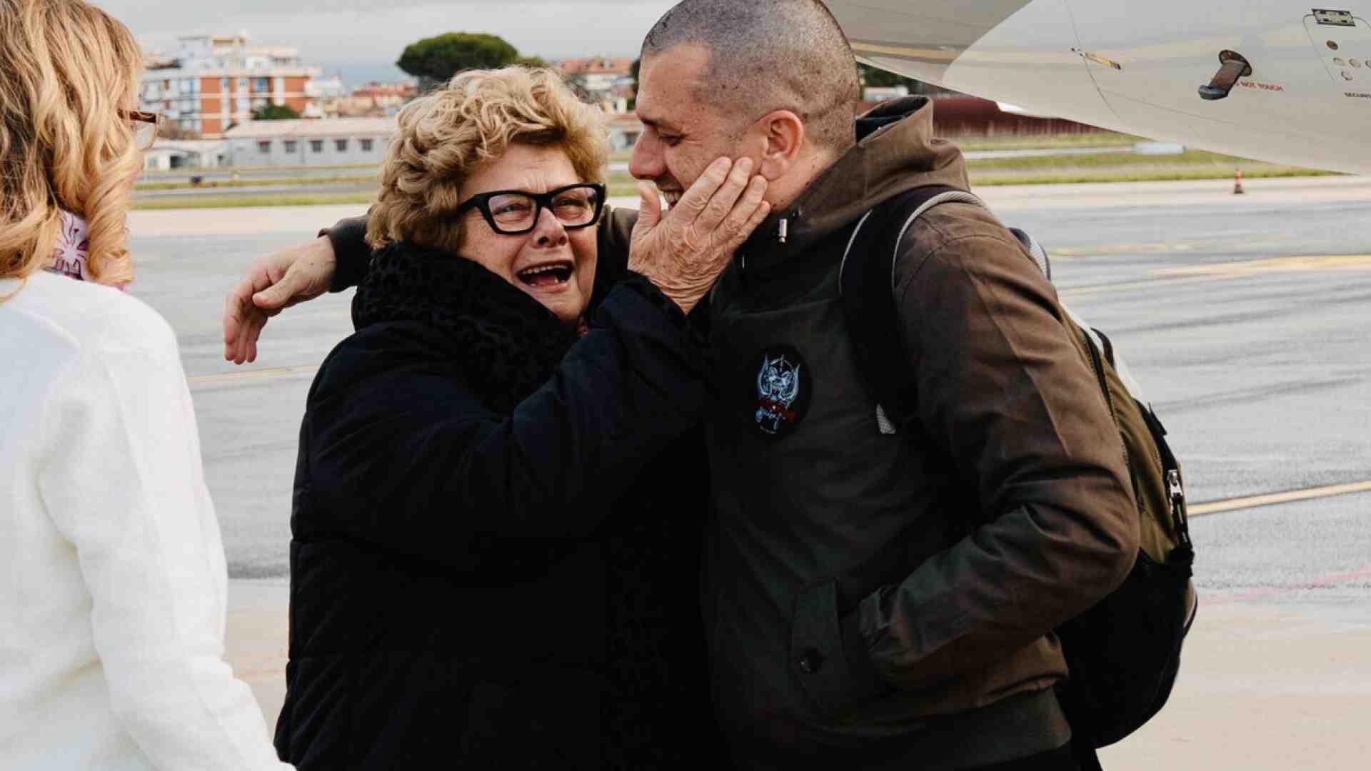 Alberto Trentini e Mario Burlò sono di nuovo in Italia