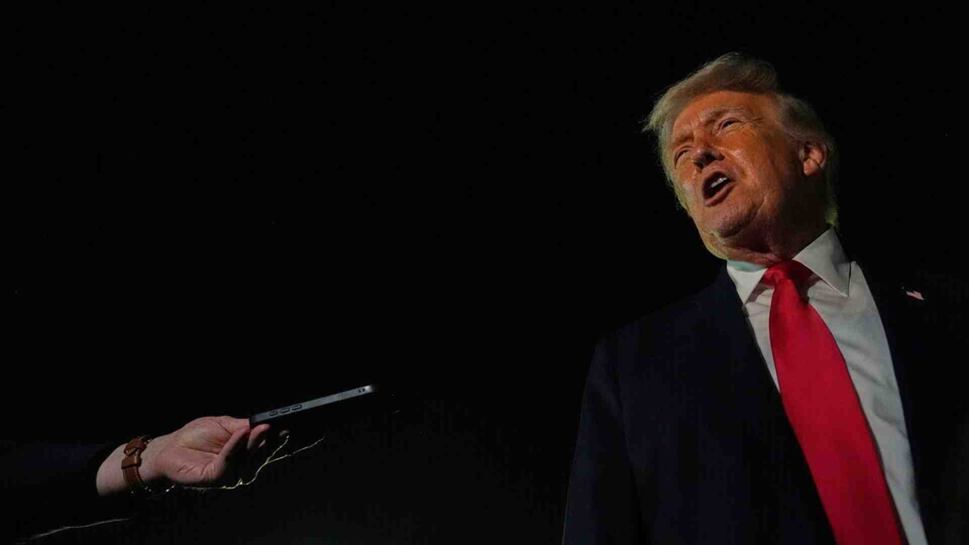 La clava degli screenshot di Trump