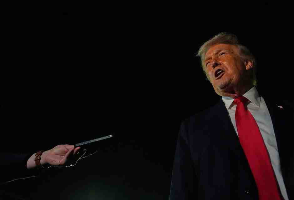 La clava degli screenshot di Trump