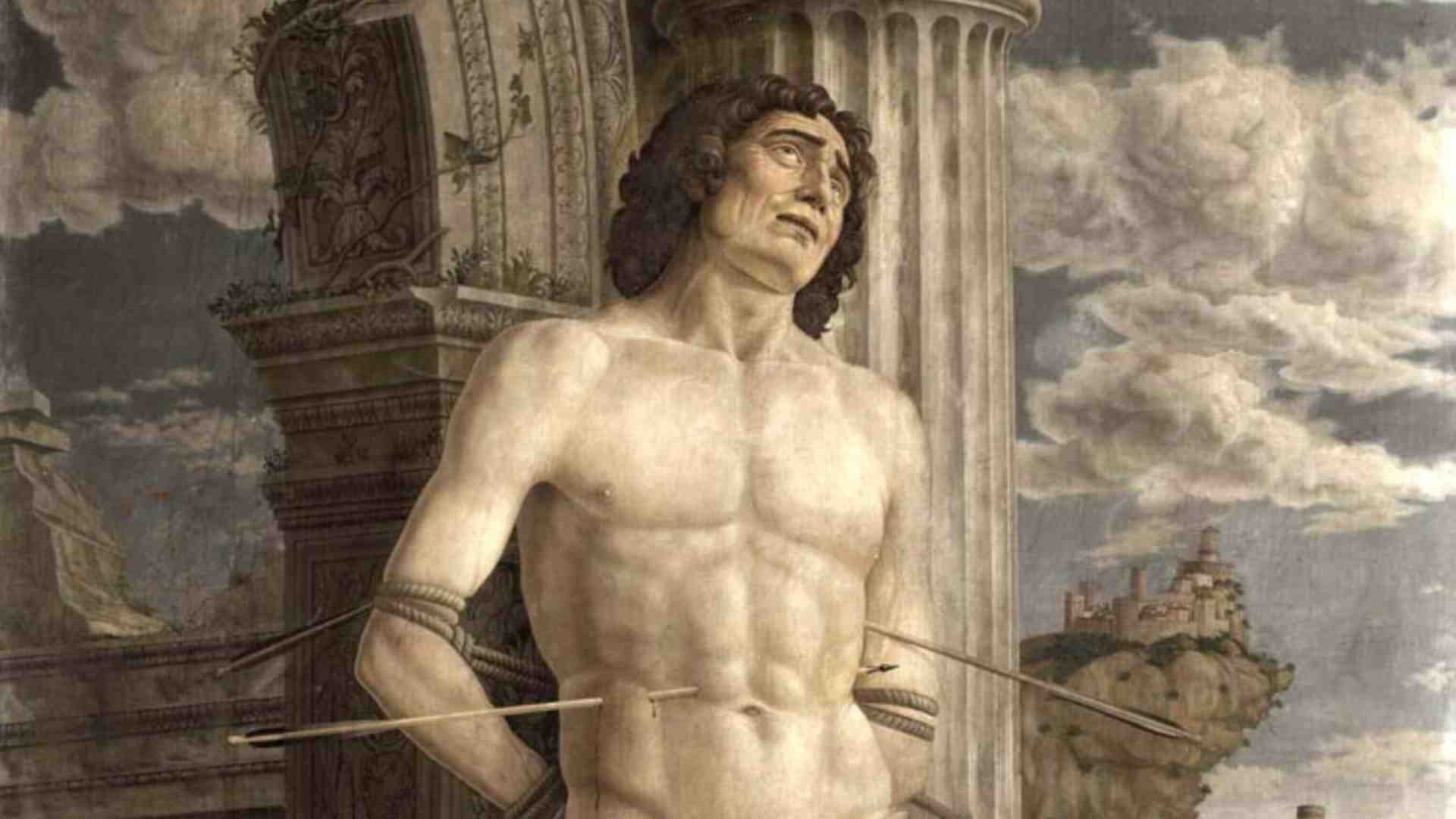 San Sebastiano e il santo protettore, che manca, dei rubrichisti dei quotidiani