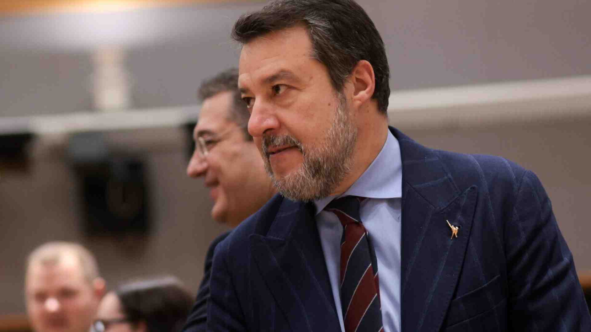 Salvini, il garbato. Con Brunello Cucinelli a Roccaraso