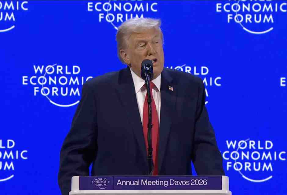 Il discorso di Trump a Davos