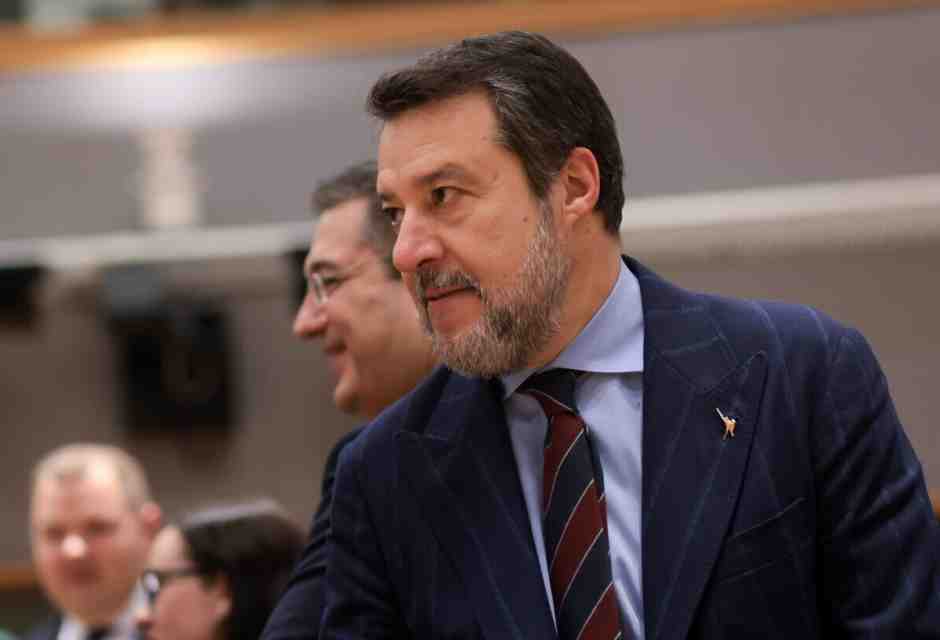 Salvini, il garbato. Con Brunello Cucinelli a Roccaraso