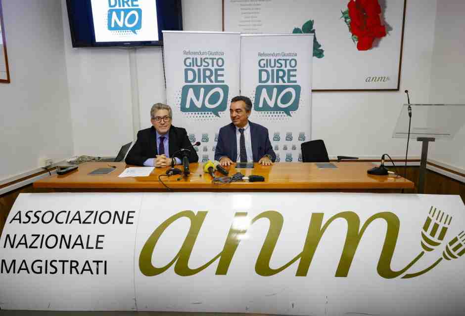 L'Anm raccoglie 800 mila euro per il No al referendum, 32 mila per i bambini di Gaza
