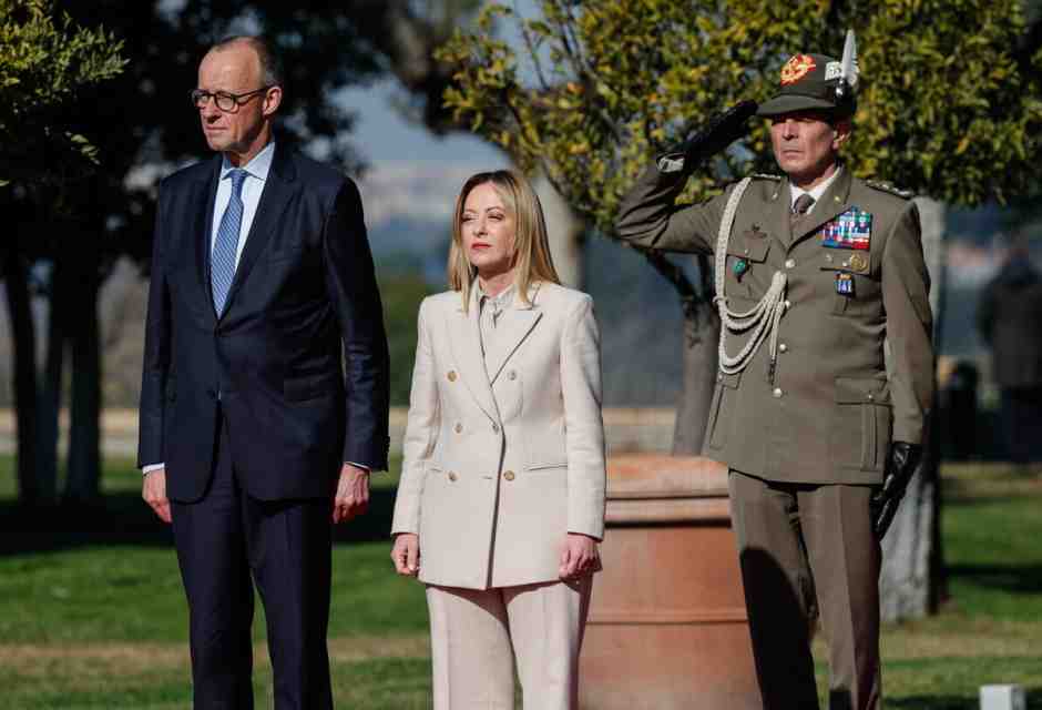 Meloni e Merz a Villa Pamphili: "Italia e Germania più vicine che mai"