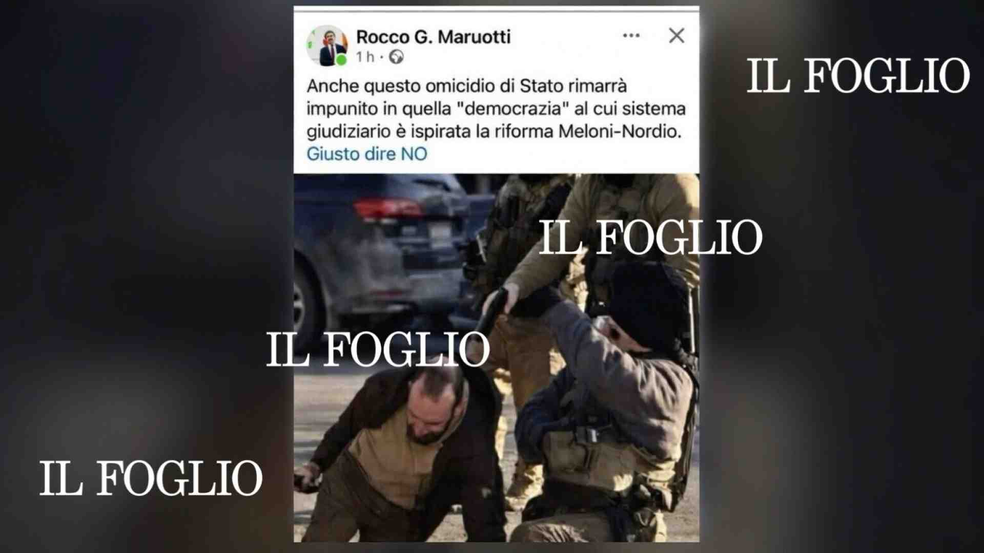 Il post choc del segretario Anm: con la riforma Nordio omicidi di stato impuniti come negli Usa