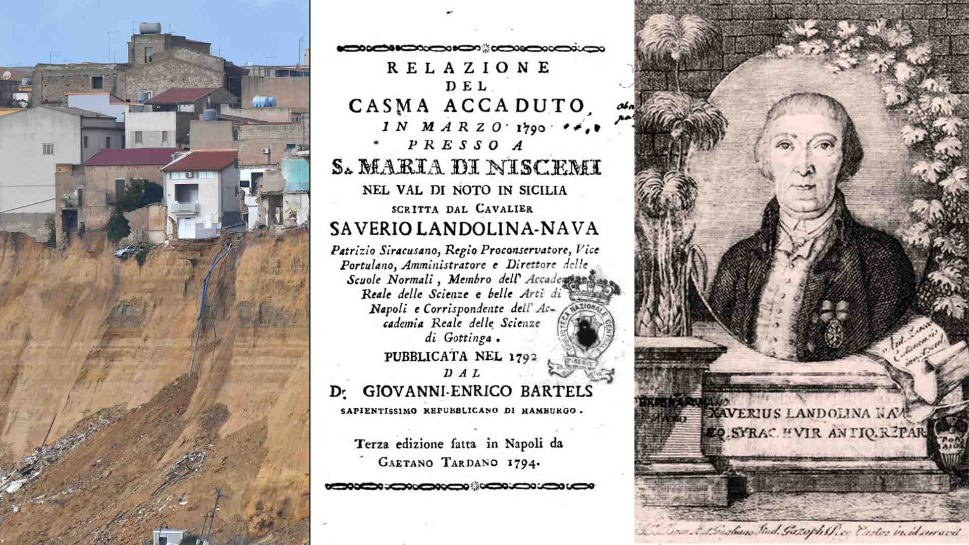 La città che scivola da due secoli. A Niscemi le frane sono un copione che si ripete