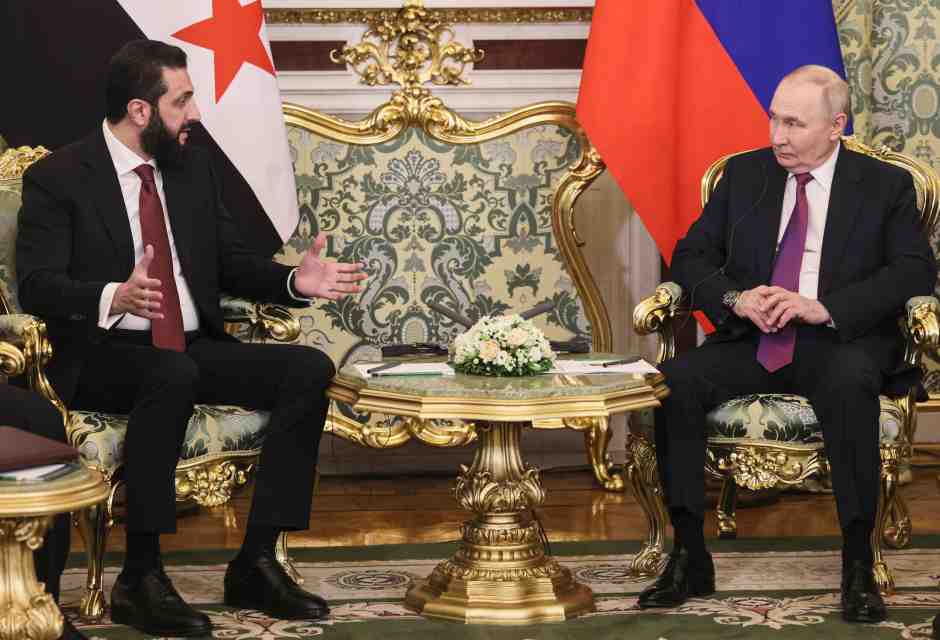 Al Sharaa ha un amico a Mosca