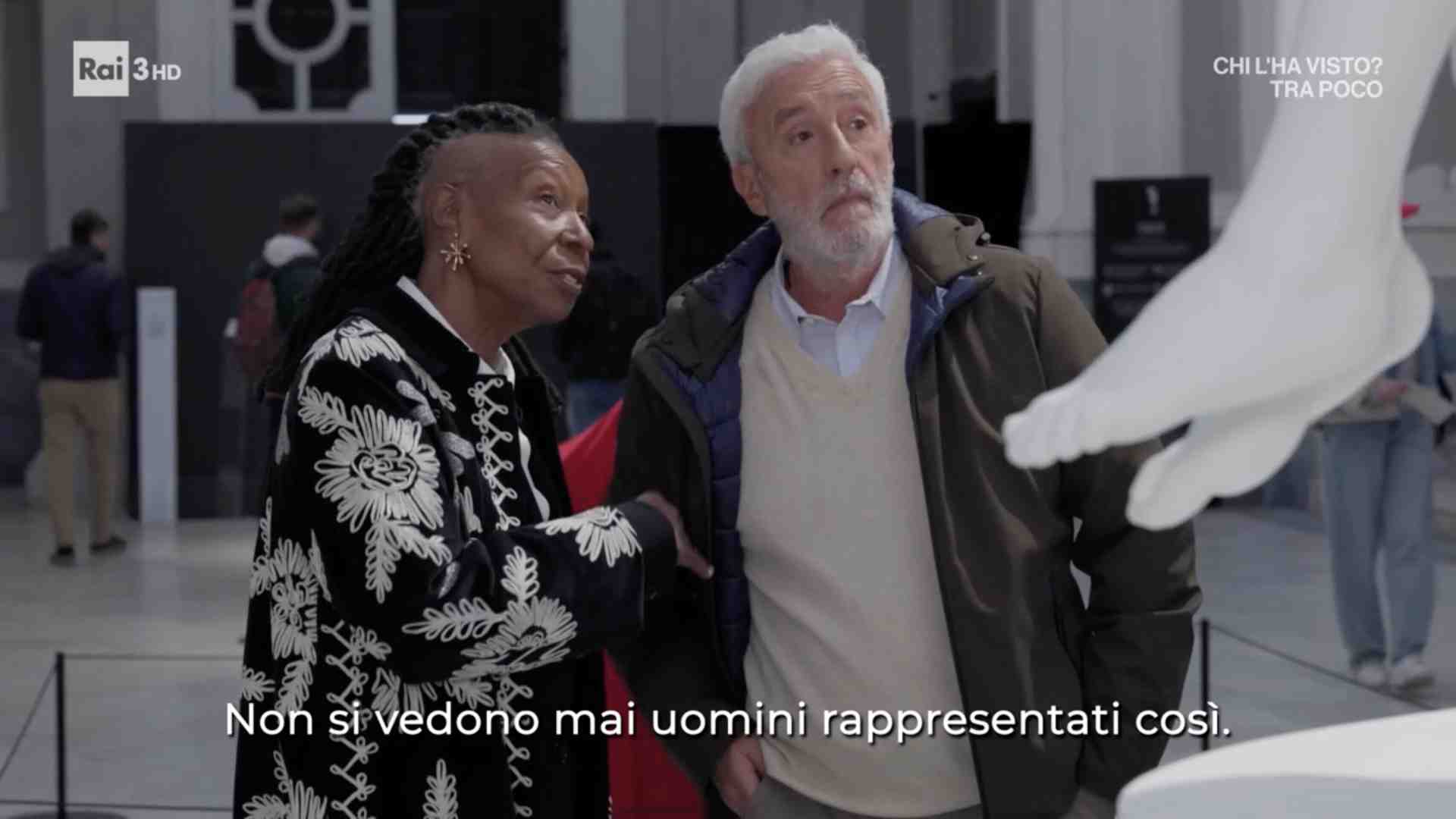L'arrivo di Whoopi Goldberg a Un posto al sole