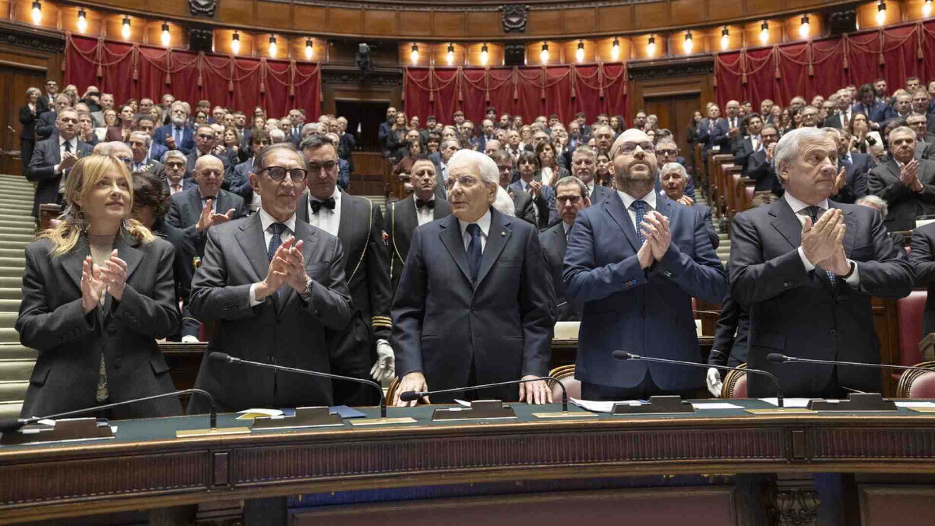 La cerimonia alla Camera per il Giorno del Ricordo. Meloni: "L'Italia non permetterà mai più che questa storia venga negata"