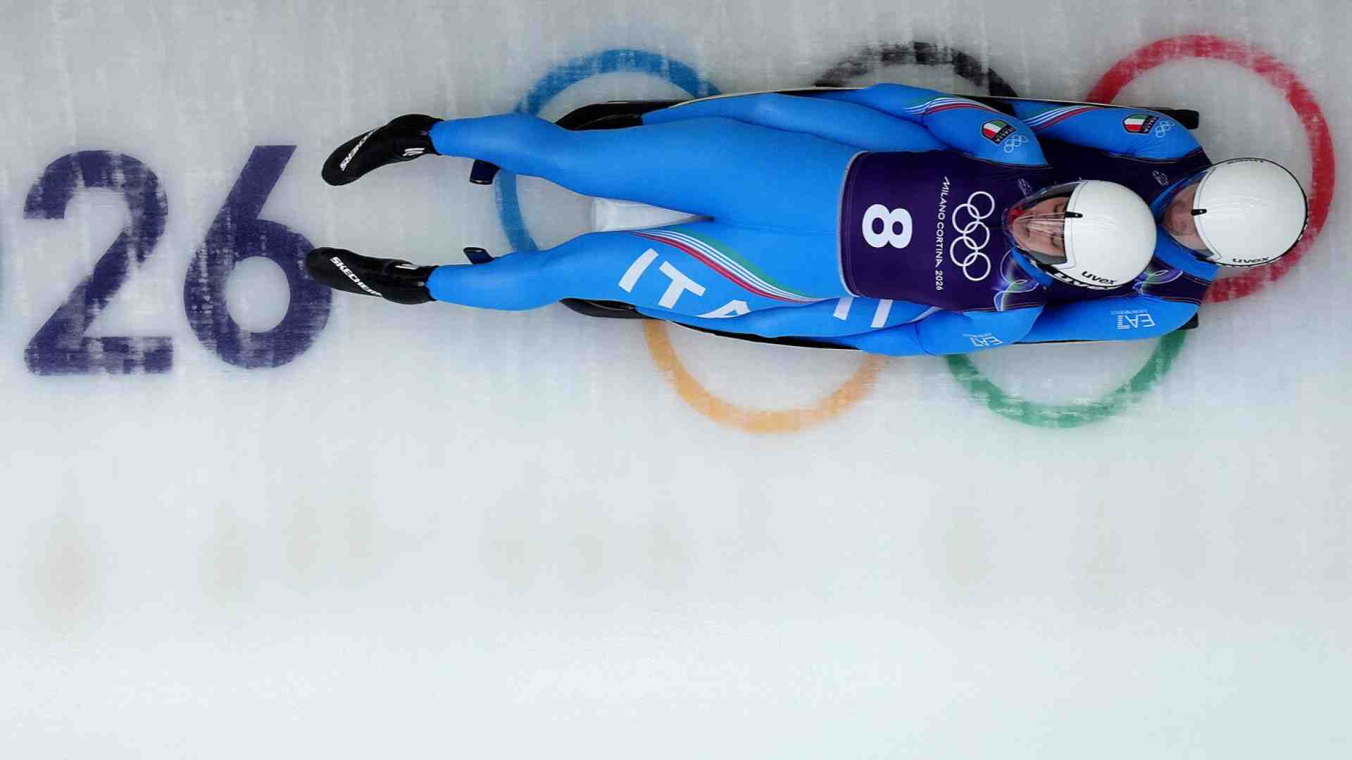 Andrea Vötter e Marion Oberhofer hanno vinto l'oro nello slittino doppio femminile