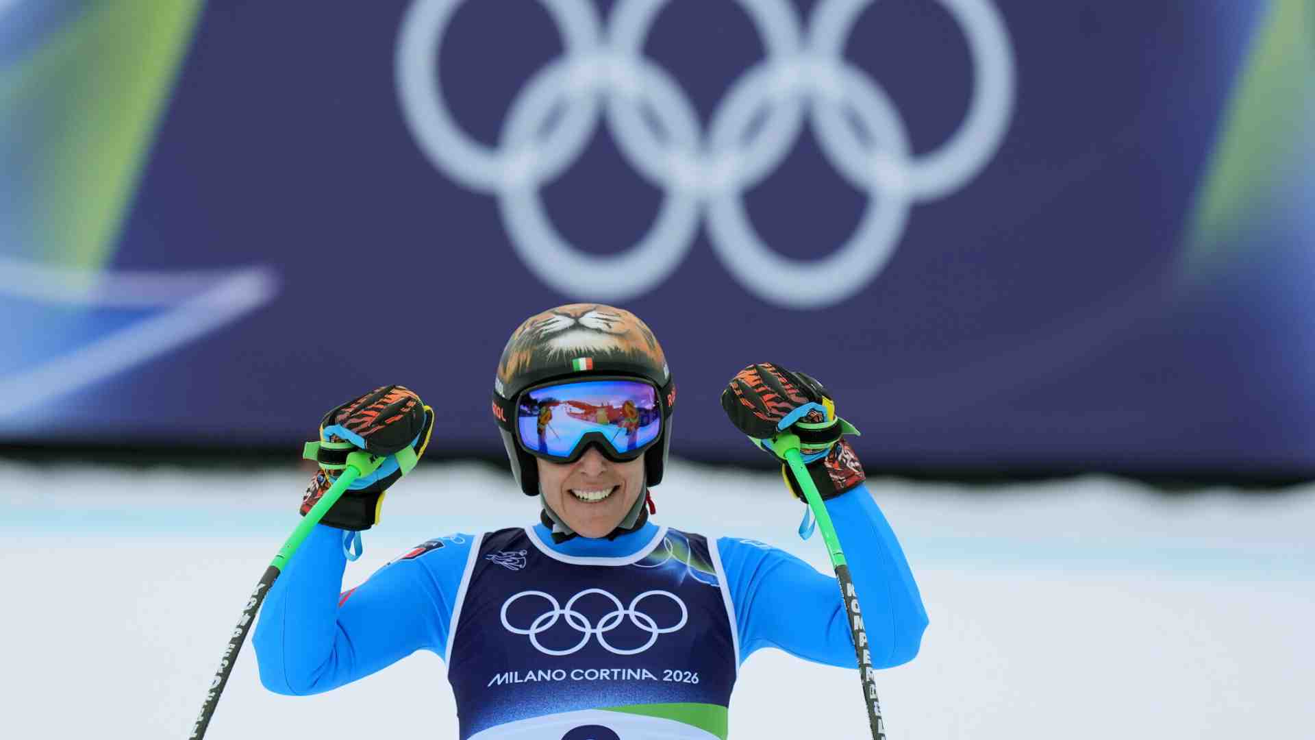 L'oro di Federica Brignone nel Super G delle Olimpiadi di Milano-Cortina 2026