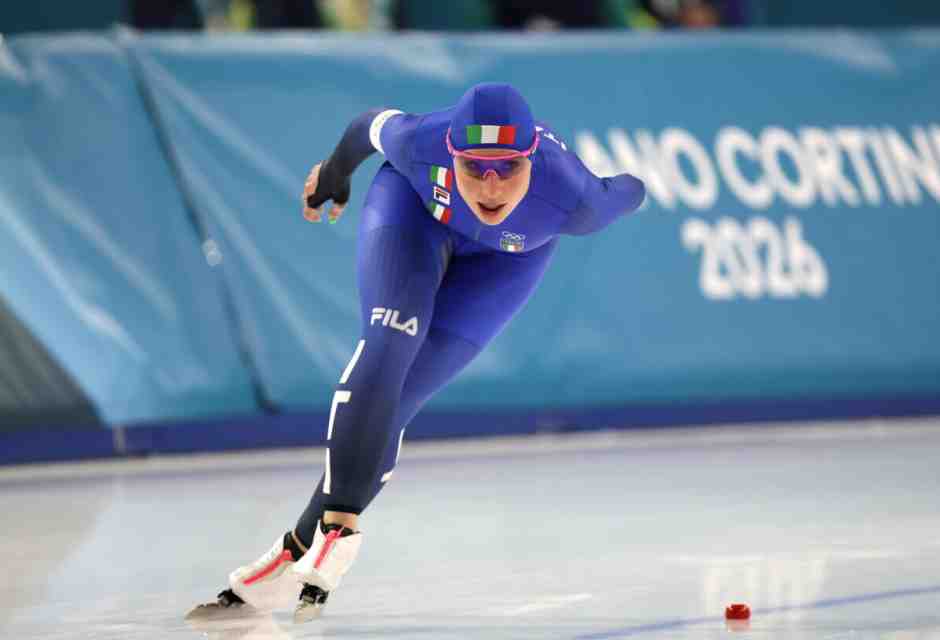 Francesca Lollobrigida conquista l'oro anche nei 5.000 metri di Milano-Cortina 2026