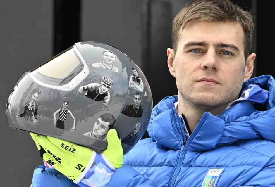 Per gli ucraini è impossibile scindere lo sport dalla guerra. Oltre la storia del casco nero