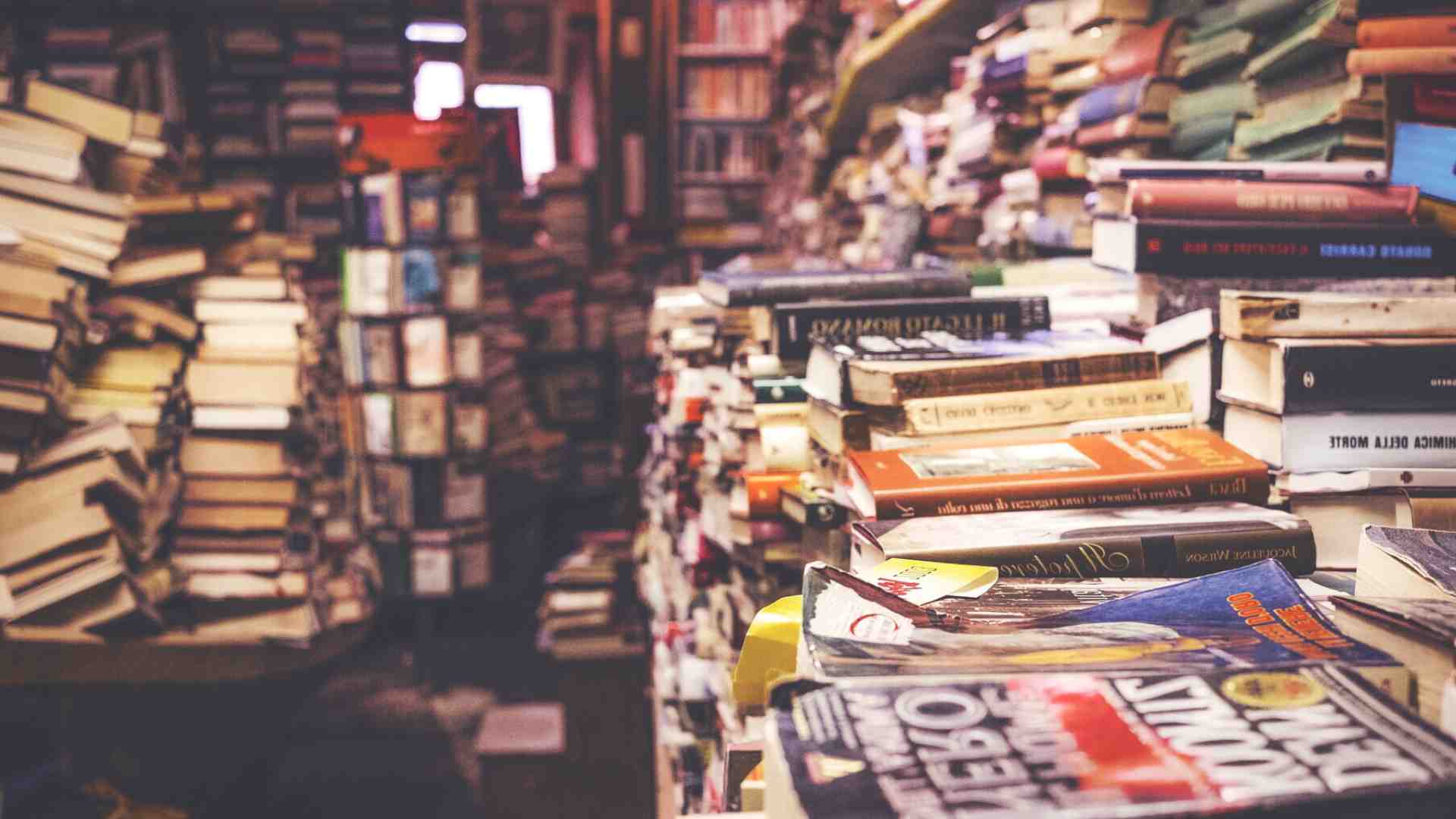 Rubati, dimenticati e restituiti. Un tempo tutto iniziava e finiva dai libri