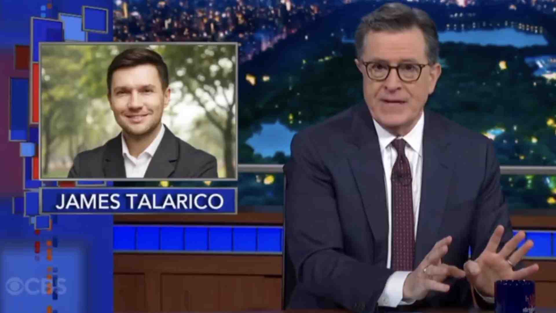 Perché al "Late Show" di Colbert non è andata in onda l'intervista a James Talarico