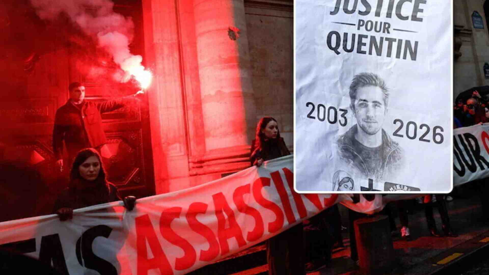 Il caso Deranque imbarazza la gauche: l’assistente di Raphaël Arnault tra i fermati