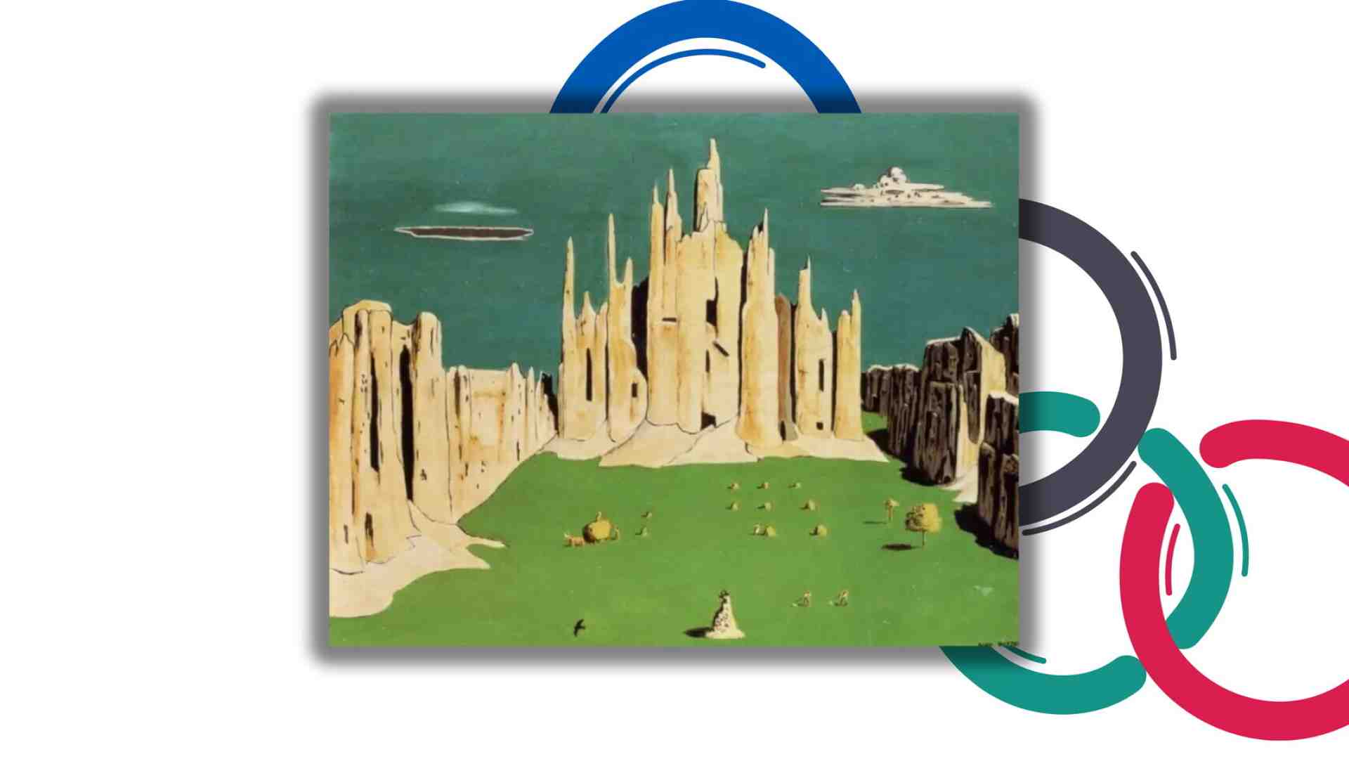 Il quadro di Buzzati che sarebbe stato perfetto per Milano-Cortina. I pizzoccheri fermeranno Trump