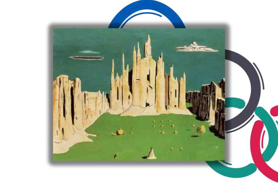 Il quadro di Buzzati che sarebbe stato perfetto per Milano-Cortina. I pizzoccheri fermeranno Trump