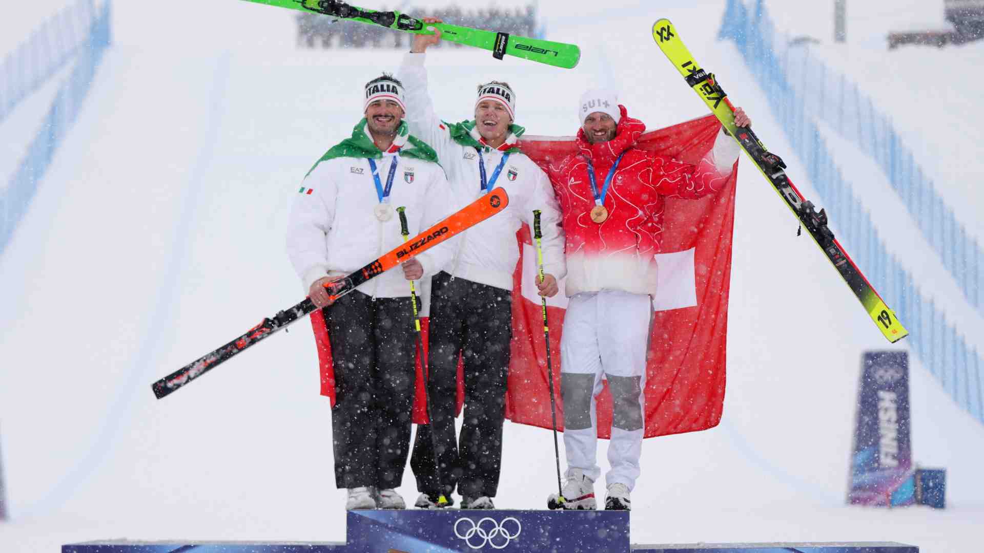 Doppietta azzurra nello ski cross: oro Deromedis, argento Tomasoni tra adrenalina e memoria