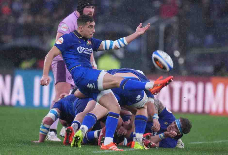 Il direttore d’orchestra dell’Italrugby