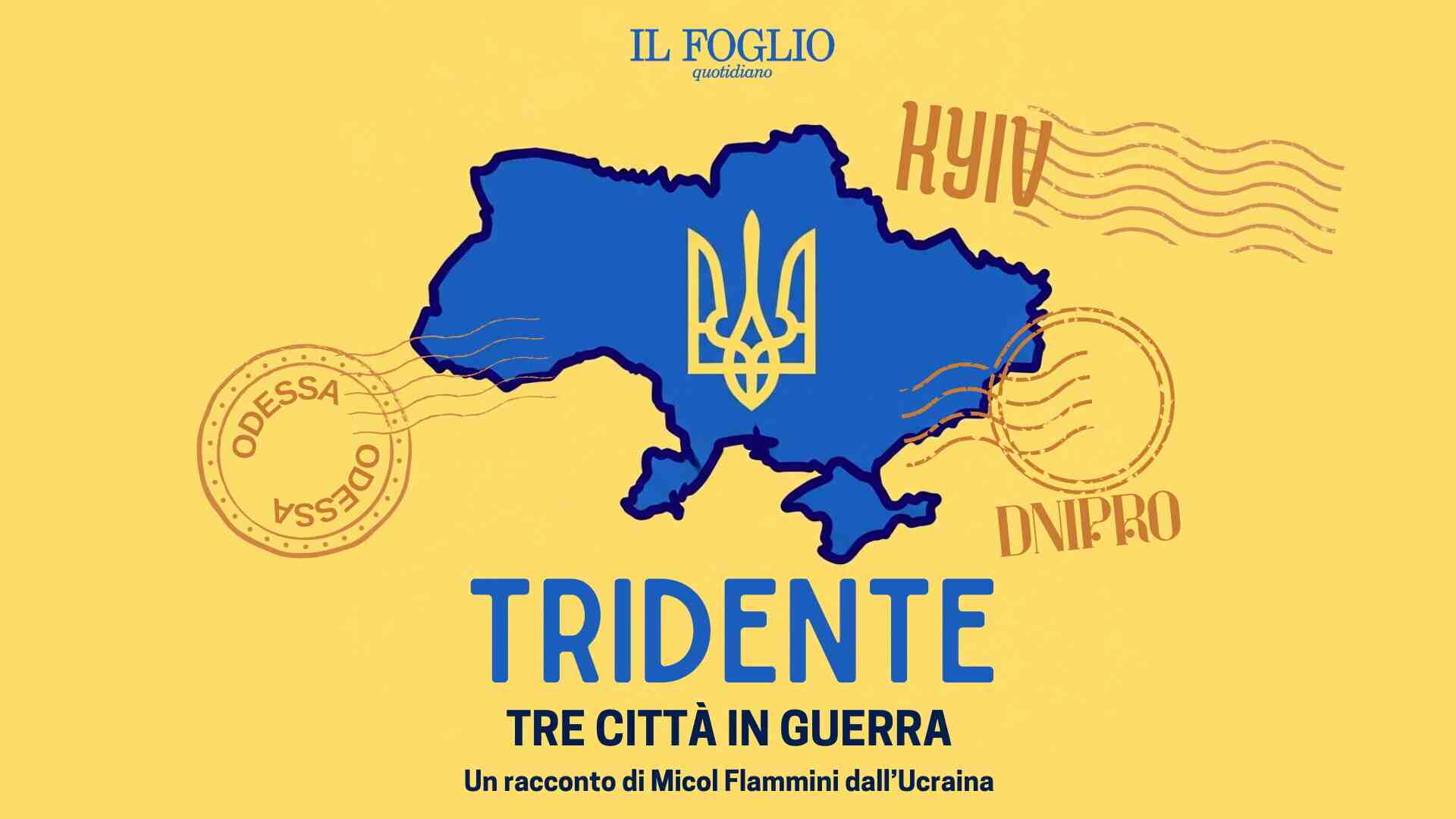 "Tridente. Tre città in guerra". Ascolta il nuovo podcast del Foglio