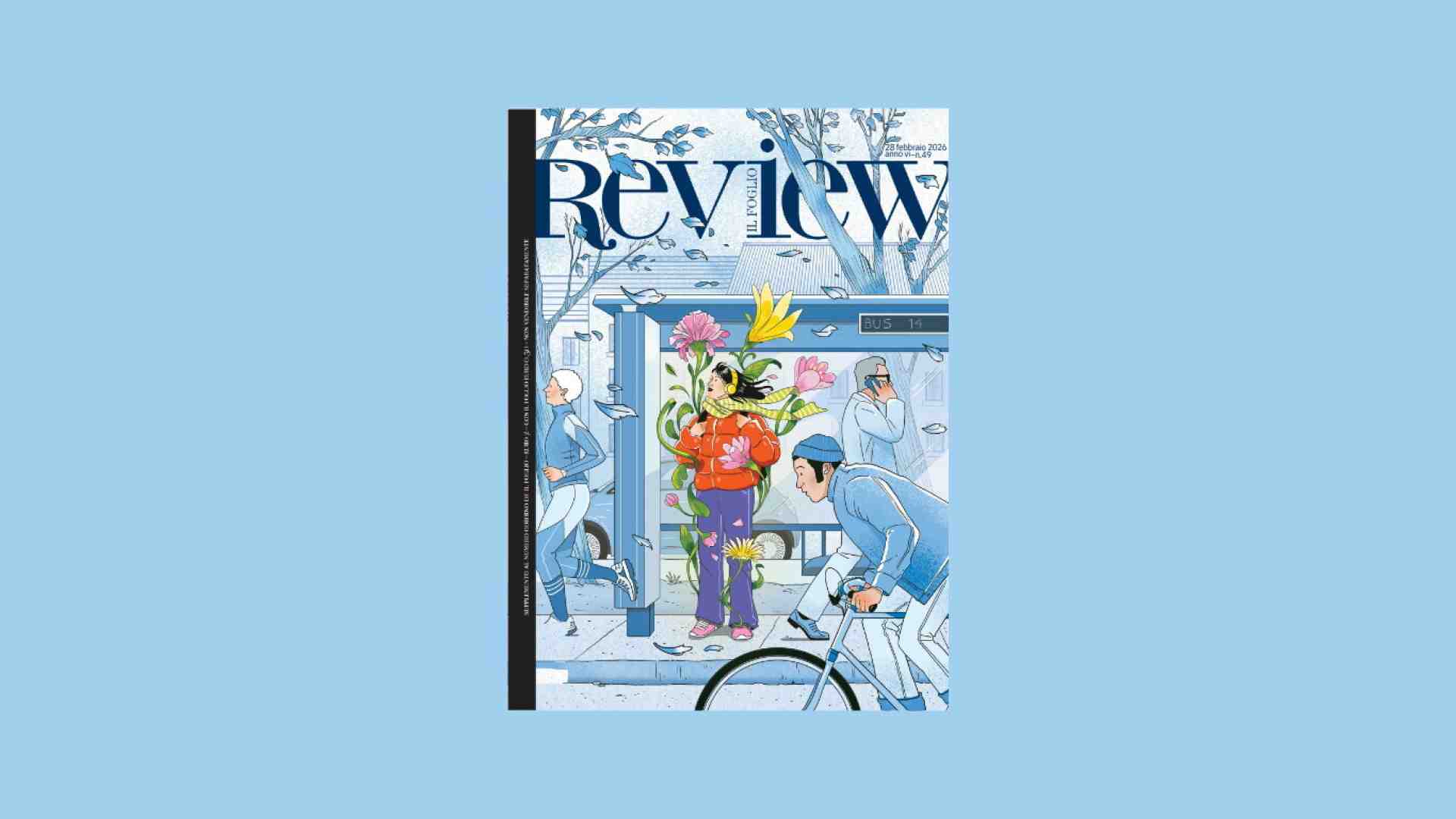 La copertina del Foglio Review raccontata da Bianca Buoncristiani