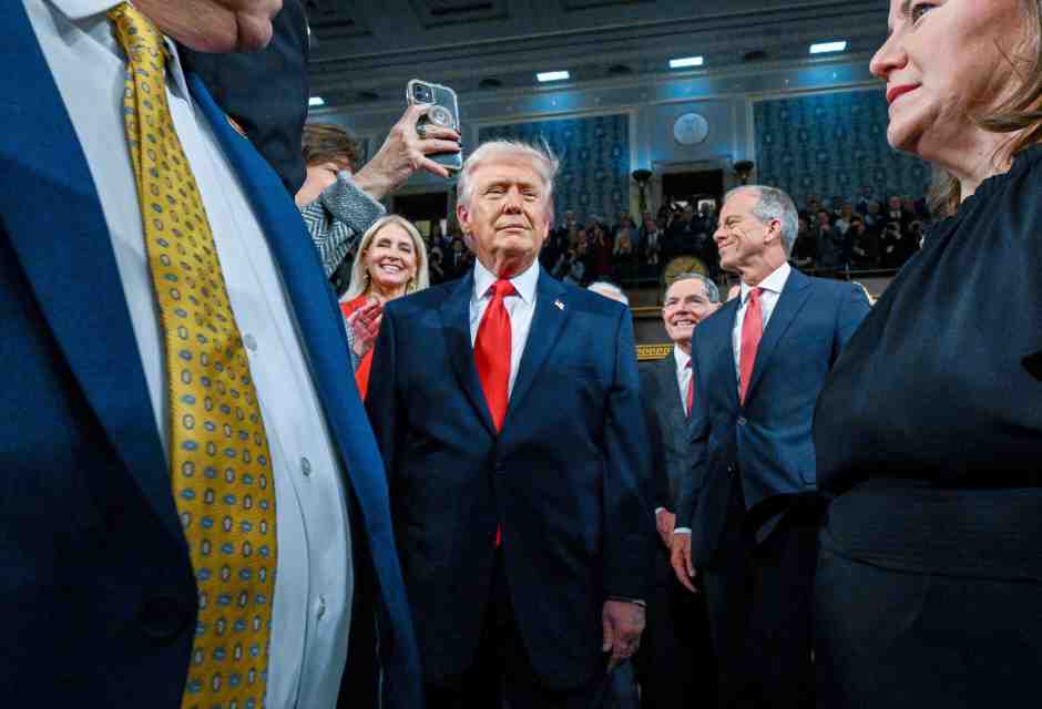 Il discorso sullo Stato dell'unione di Trump è stato un trionfo di bugie