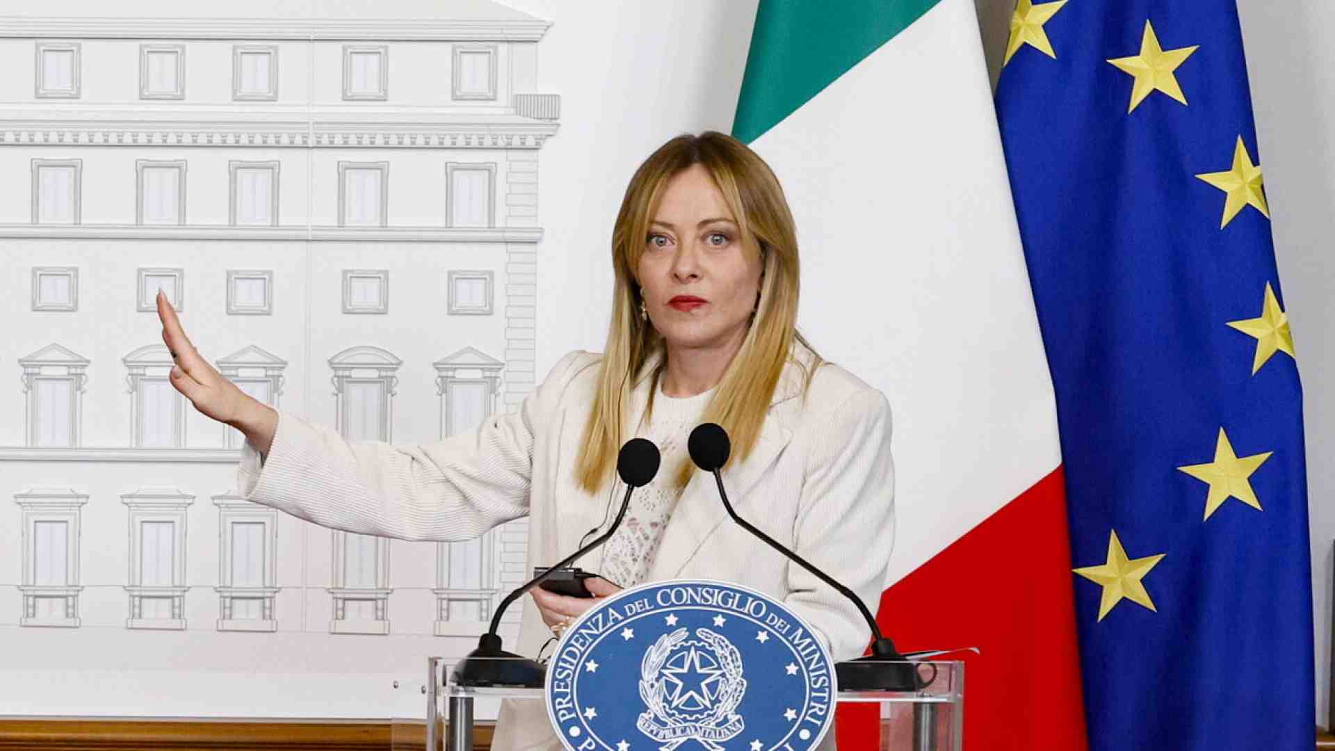 Meloni: "Il ruolo del governo in Mps è terminato"