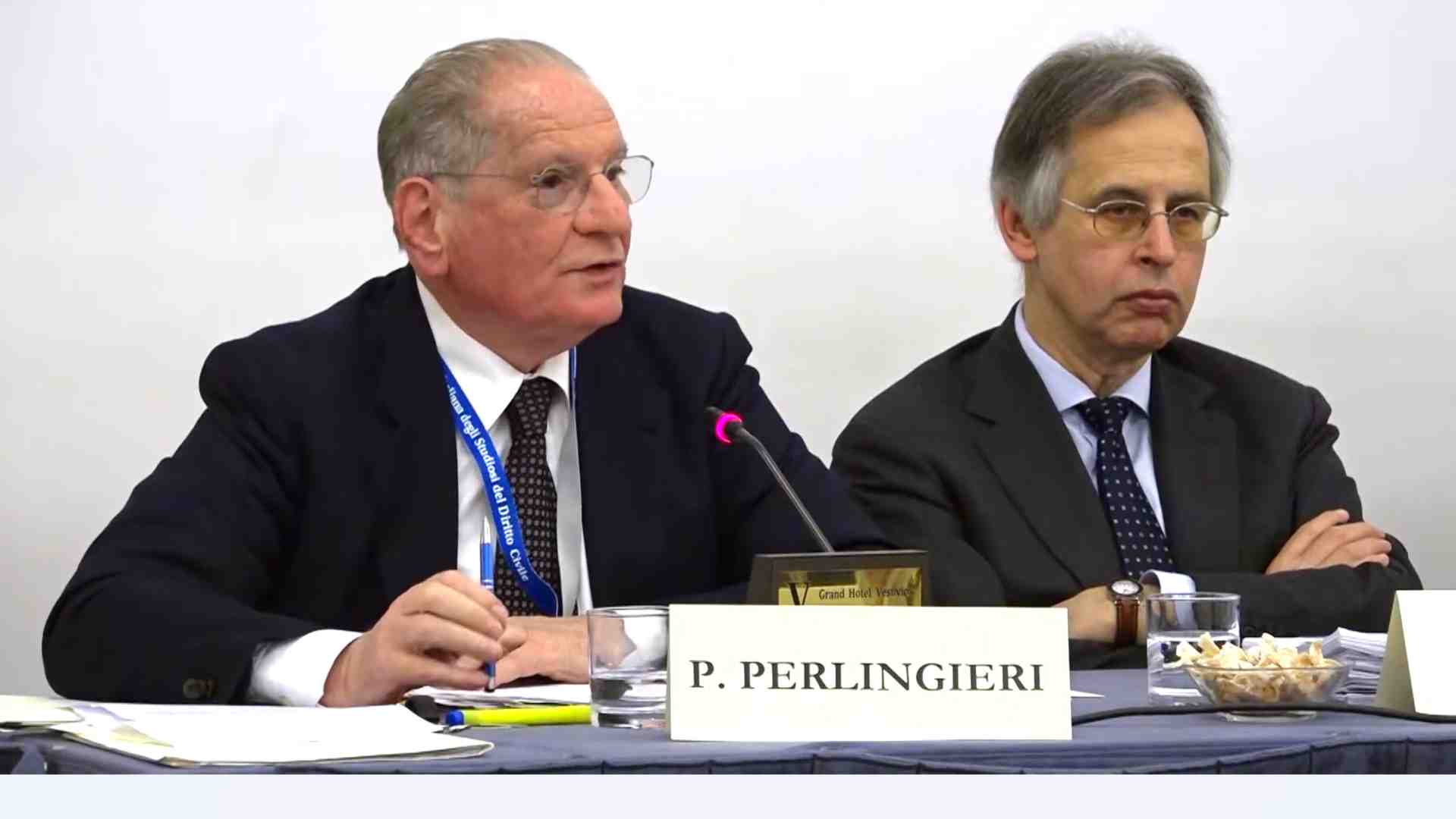 “Al referendum voto Sì. E’ una scelta storica per avere una giustizia più equa”, dice Pietro Perlingieri