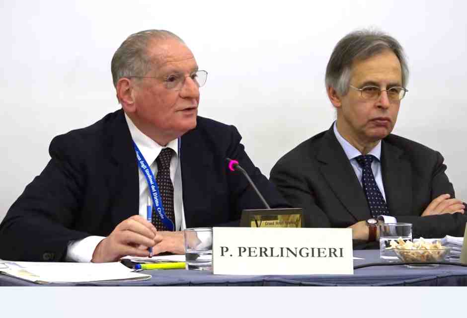 “Al referendum voto Sì. E’ una scelta storica per avere una giustizia più equa”, dice Pietro Perlingieri