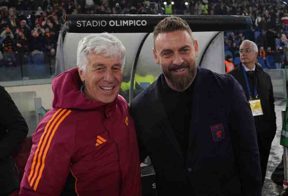 Genoa-Roma è la partita dei ricordi per De Rossi e Gasperini