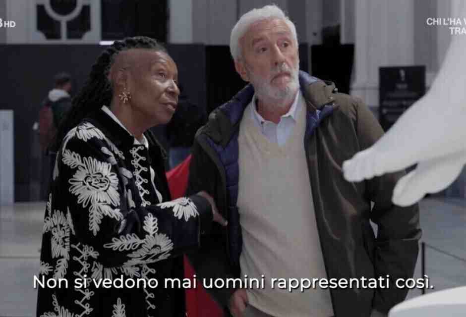 Il saluto tra Eleonor e Raffaele in Un posto al sole