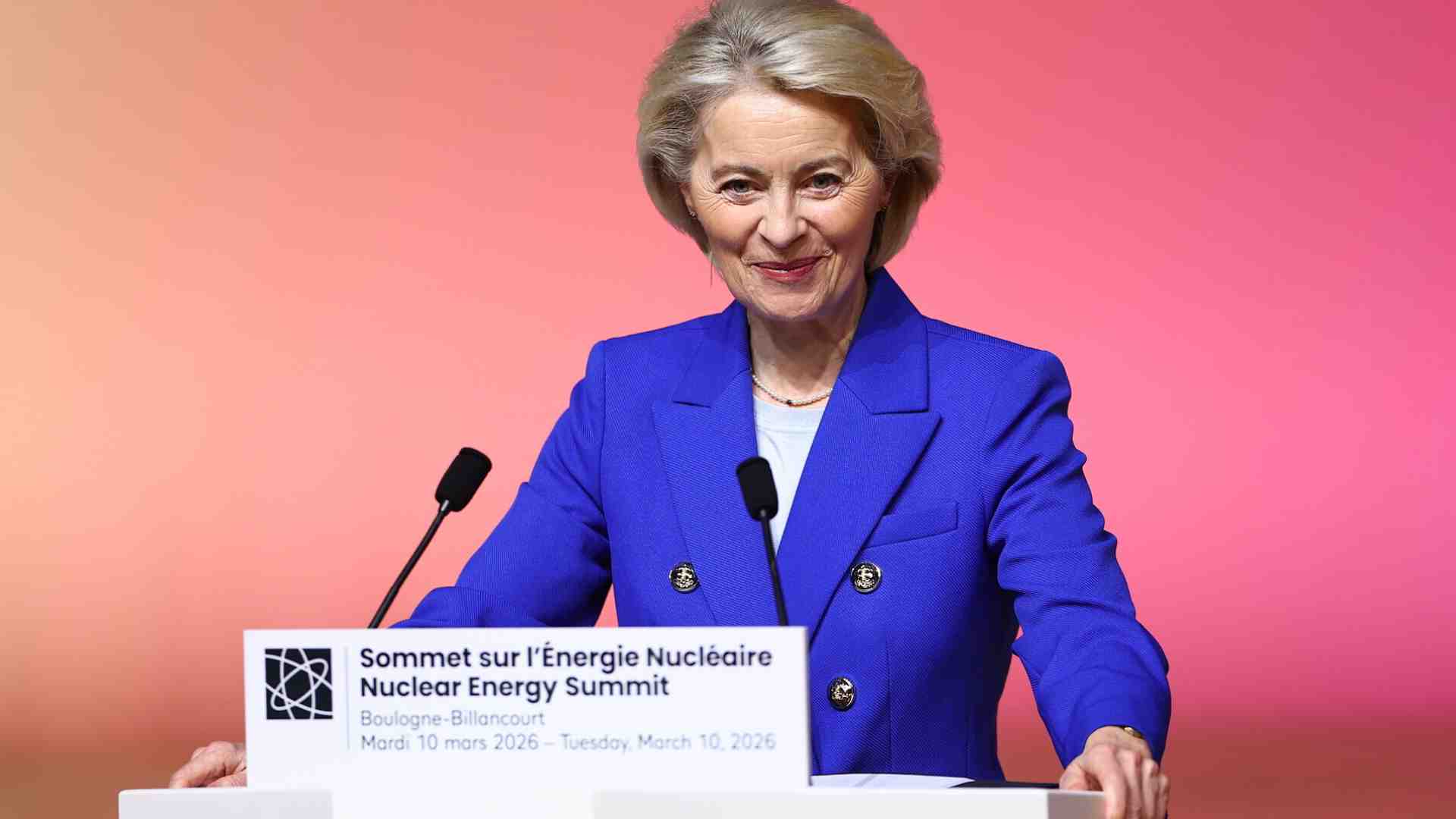 Von der Leyen ammette l’errore del passato e si converte al nucleare civile. La prima mossa