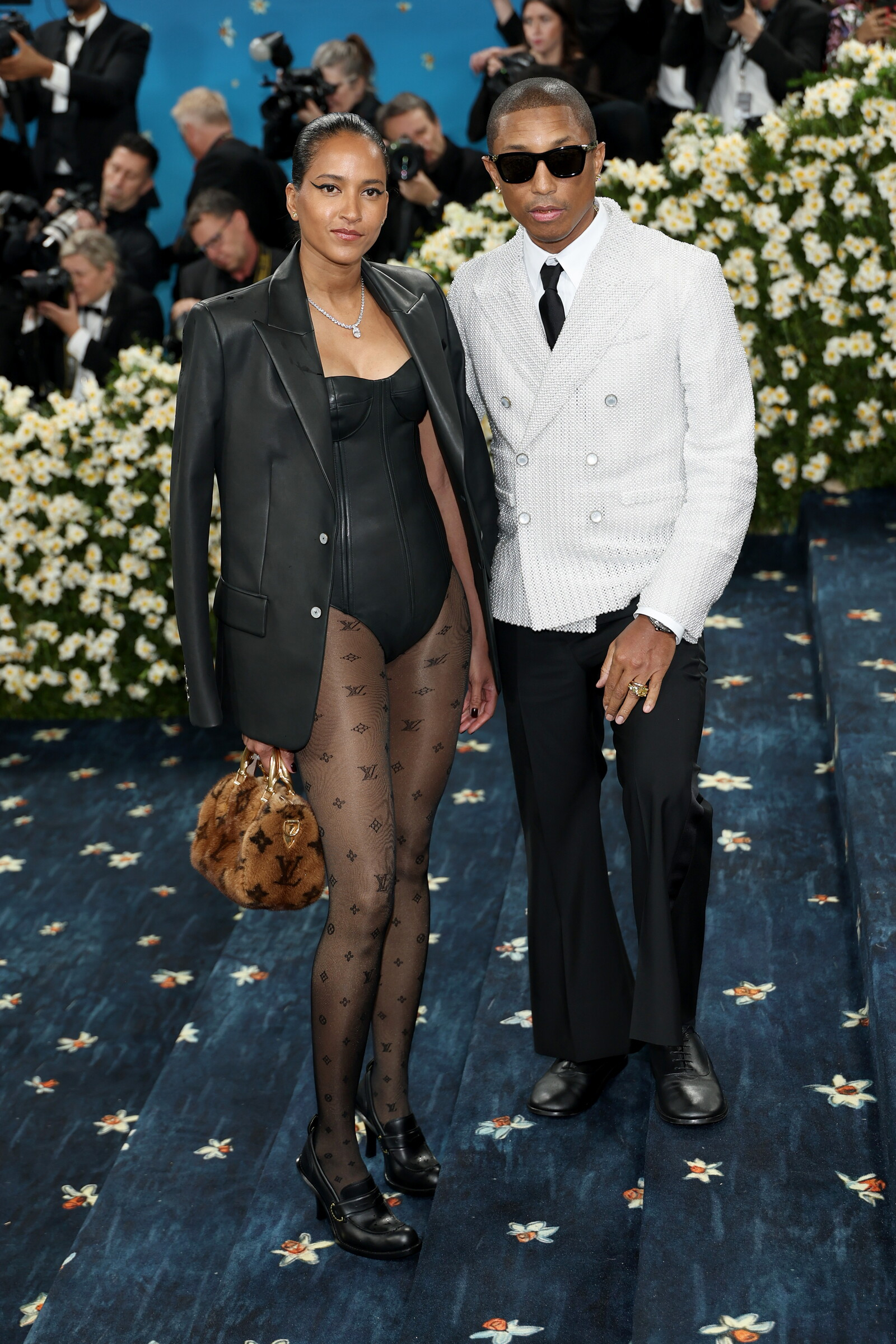 Pharrel e Helen Williams (Louis Vuitton)