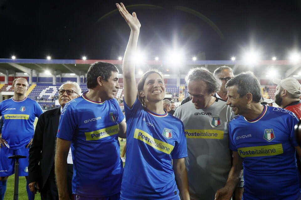 Elly Schlein con Nicola Fratoianni, Angelo Bonelli e Maurizio Lupi (foto Cecilia Fabiano/LaPresse)