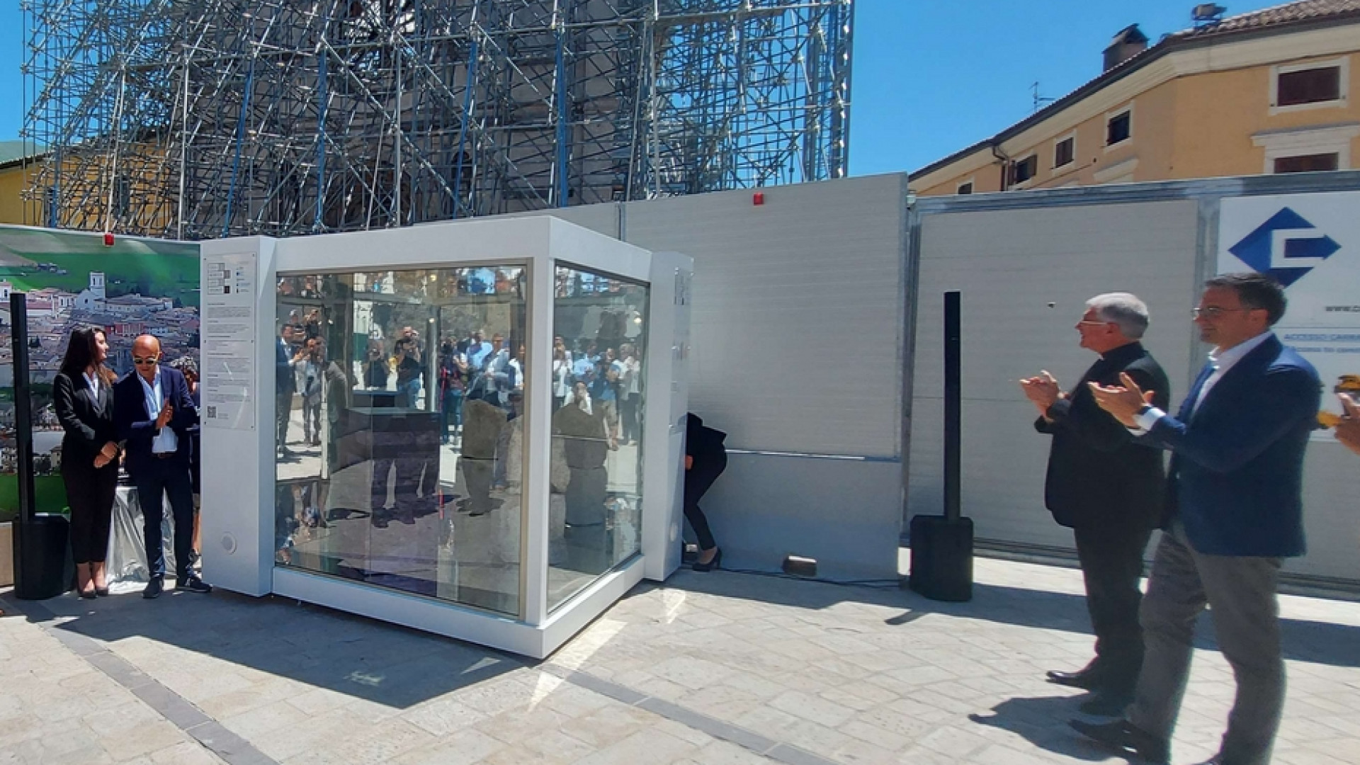 Basilica di Norcia, il racconto digitale della sua ricostruzione