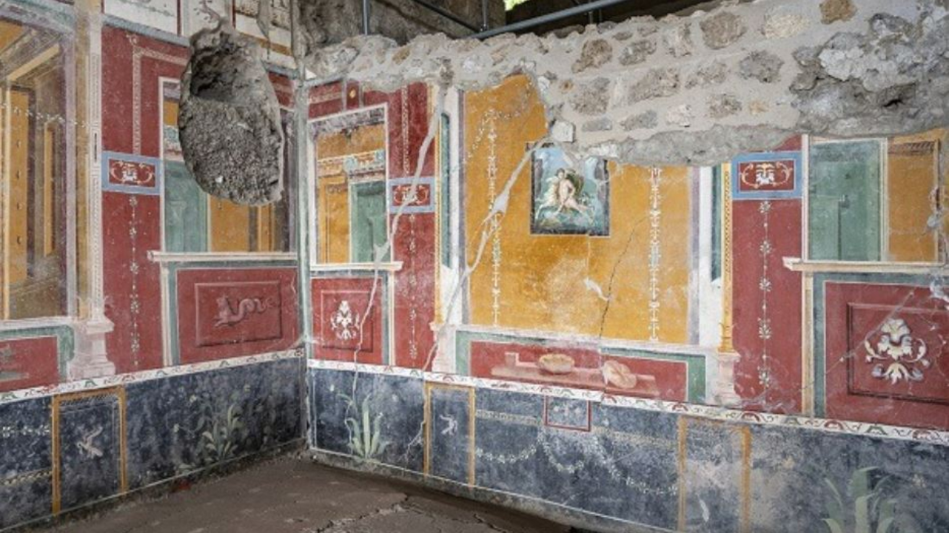Sui muri di una casa emergono gli ultimi istanti di vita di Pompei